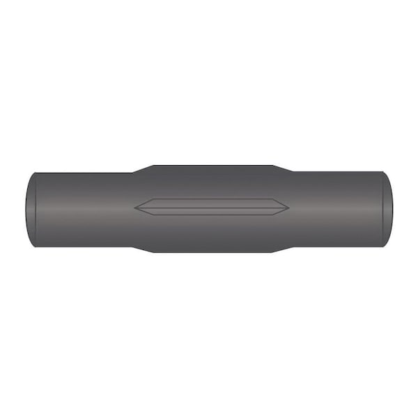 Huyett Type E Grooved Pin, Alloy Steel, 0.188 in Dia x 0.185 in Small End Dia x 0.875 in Length GPA-0187-0875-E - main
