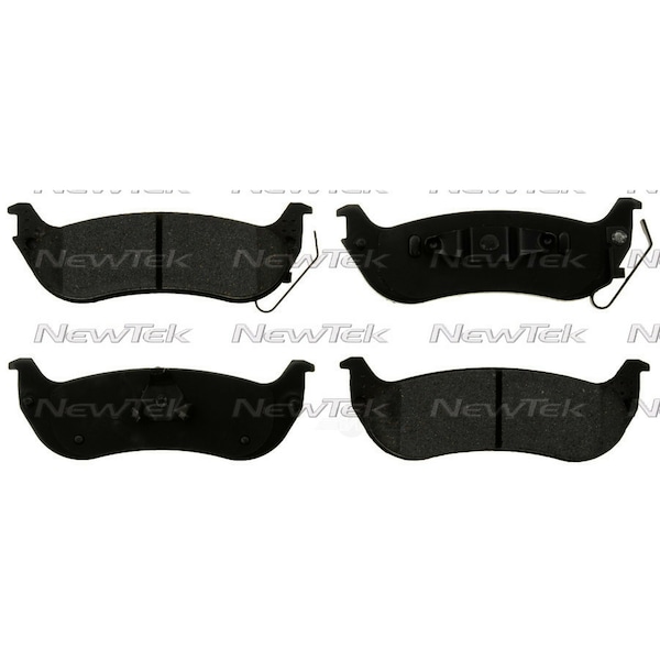 Newtek Automotive Usa Newtek Galaxy Ceramic Disc Pads w/Hardware SCD998H - main