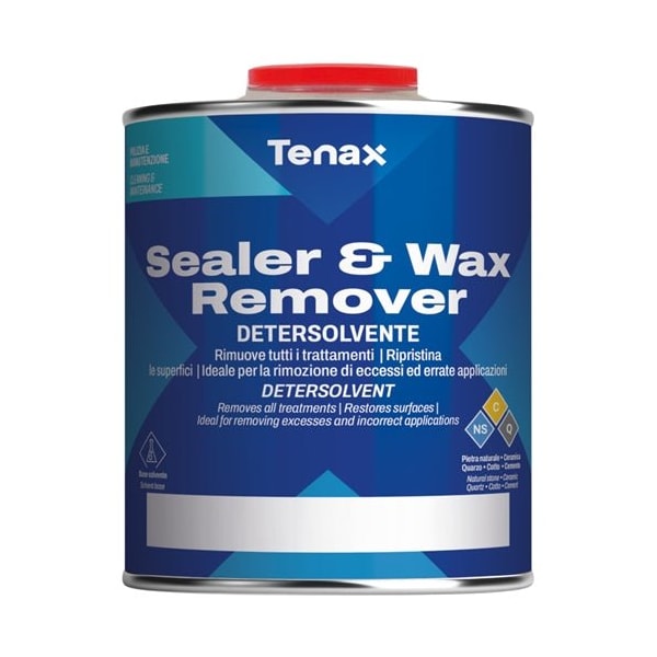 Tenax Sealer & Wax Remover - Quart. Detergent for Wax Removal and Treatments. Useful in Cases of Incorrec TSWR - main