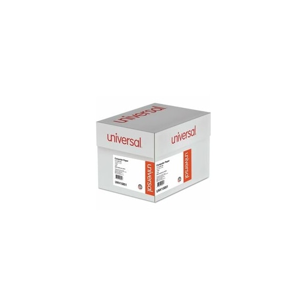 Universal Paper, 18lb, 14-7/8x11, Perforated, 2600PK UNV15851 - main