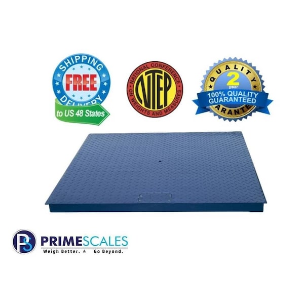 Prime Systems Refurbished Industrial Platform Scale 36 x 36 Perfect for Warehouse 1000lbs PS-1k3636-refurbished - main