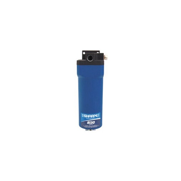 Sharpe Air Filter, 1/2 in NPT Inlet x 3/8 in NPT and 1/4 in NPT Plugged Port, 75 cfm, 5 um 8130 - main