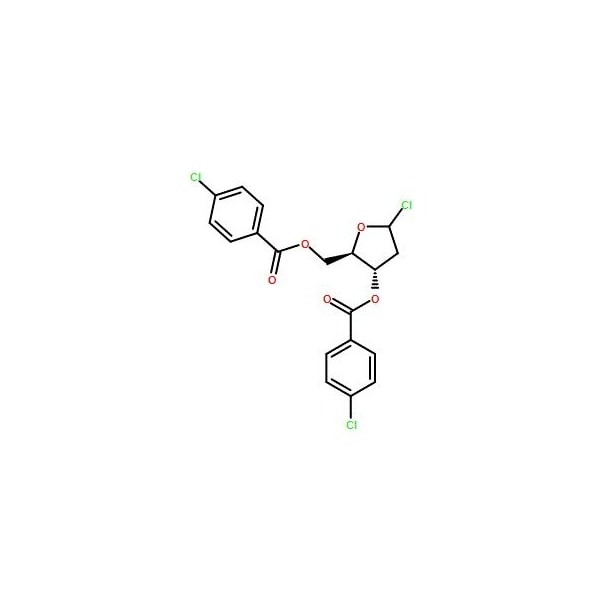 Ak Scientific 1-Chloro-3, 5-di-(p-chlorobenzoyl)-2-deoxy-D-ribofuranose (25g), CAS 21740-23-8 1042AB-25g - main