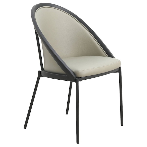 Leisuremod Urbane Collection Modern Dining Chair With Olive Green UC21OG - main