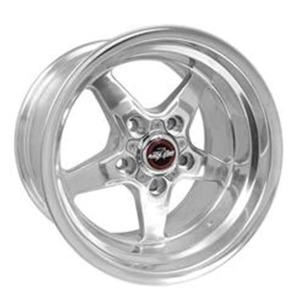Race Star 15 x 10, 5 x 135 BC 5.25 BS 92 Drag Star Direct Drill Polished Wheel 92-510540DP - main