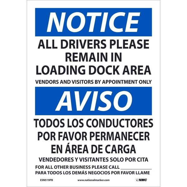 Nmc Notice Drivers Remain Bilingual, ESN519PB ESN519PB - main