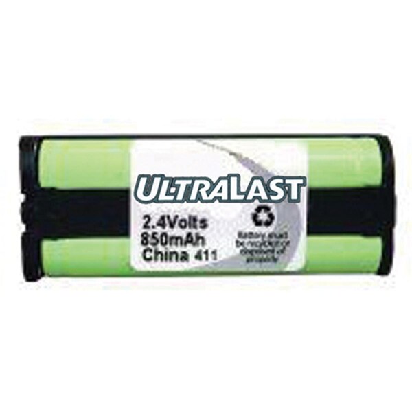 Ultralast Panasonic HHR-P105 Equivalent Battery - 2.4V- 830mAh UL105 - main