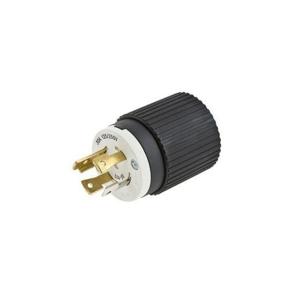 Hubbell Locking Plug 30A 125/250V Hub Pro L14-30P L1430P - main