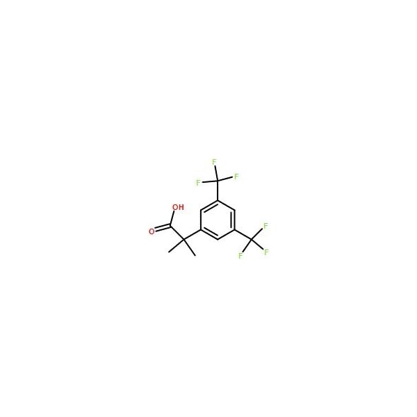 Ak Scientific 2-(3, 5-Bis-trifluoromethylphenyl)-2-methylpropionic acid (5g), CAS 289686-70-0 X3486-5g - main