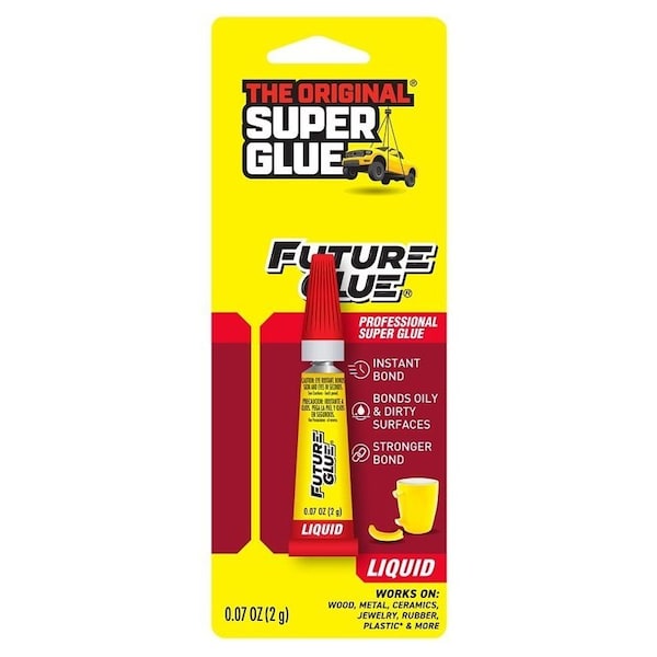 The Original Super Glue 00615 TV1 Super Glue, Liquid, Characteristic, Clear, 2 g, Tube 11710042 - main