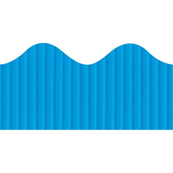Bordette Decorative Border, Brite Blue, 2.25" x 50ft, PK6 37176 - main