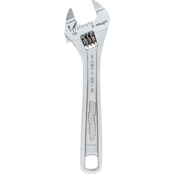 Channellock Wrench, Adjustable, Extra Slim Jaw, 4" 804S - main