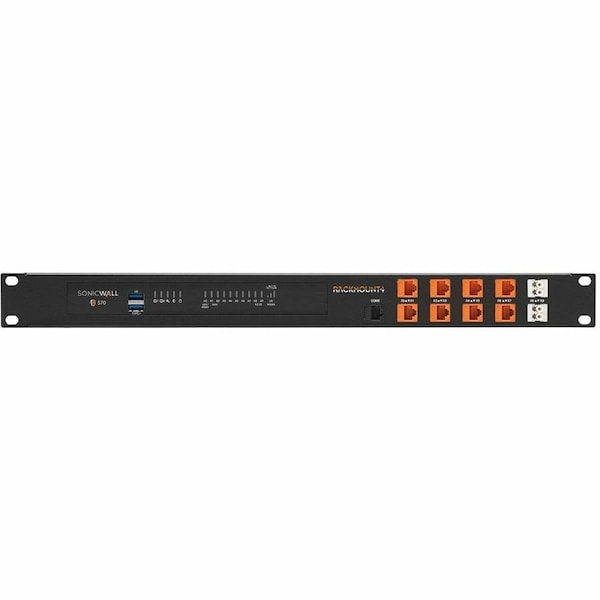 Rackmount.It Rack Shelf - For Firewall - 1U Rack Height - Rack-mountable - Jet Black RM-SW-T12 - main