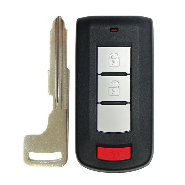 Aks Keys Smart Remote Key Fob Compatible with Mitsubishi 2008 - 2020 3B FCC# OUC644M-KEY-N RC-MITSUBISHI-18C - main