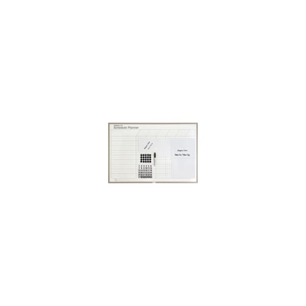Magna Visual Schedule Planner Board Kit 3 ft. x 4 ft. ML-344 - main