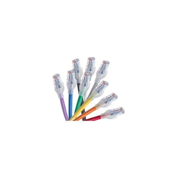 Belden CAT6A CBL ASSY MOD 23-4PR, SOLID BC T568A/B 4FT BLUE JKT CA21106004 - main