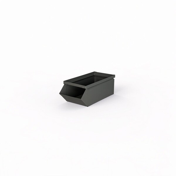 Stackbin Hang Stack Storage Bin, 5 1/2"W, 12"L 1-1SB-BK - main