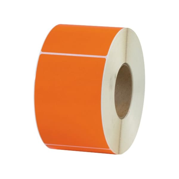 Partners Brand Thermal Transfer Labels, 4" x 6", Orange, PK4 THL130RG - main
