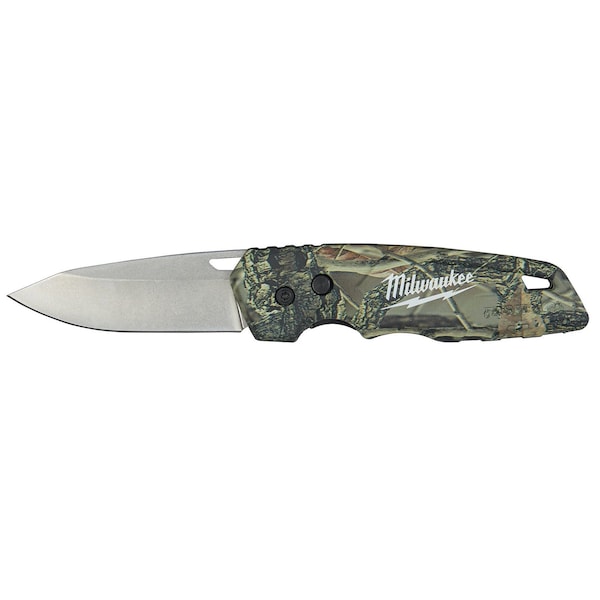 Milwaukee Tool FASTBACK Camo Folding Knife 48-22-1524 - main
