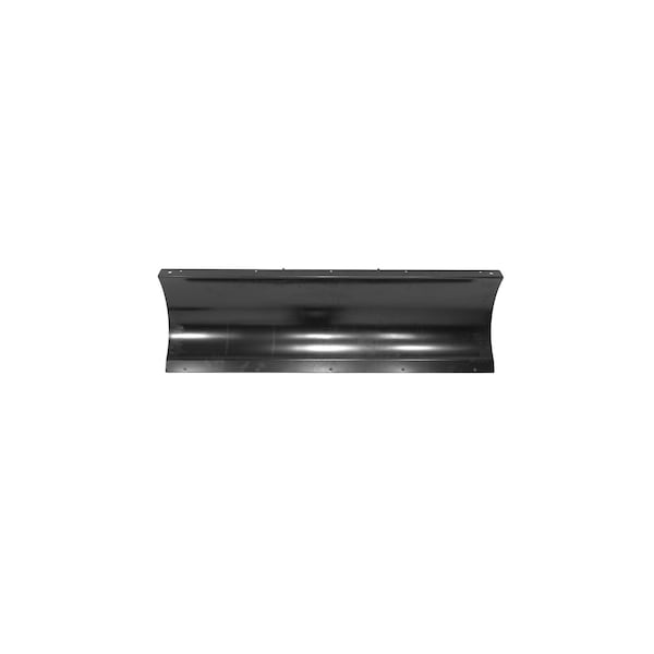 Warn 50 Inch Straight Snow Plow Blade Powder Coated Black Steel with Skid Shoes 103850 - main