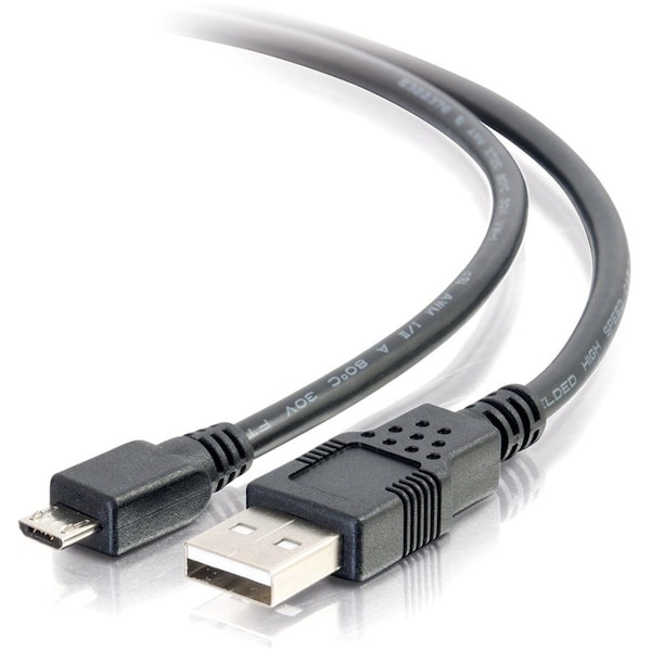 C2G 3m USB Charging Cable - USB A to Micro-B - USB Phone Cable - 10ft 27366 - main