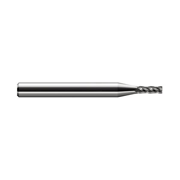 Harvey Tool Miniature End Mill-4 Flute-Corner Radius, 966905, Uncoated, .118" Cutter Diameter 966905 - main