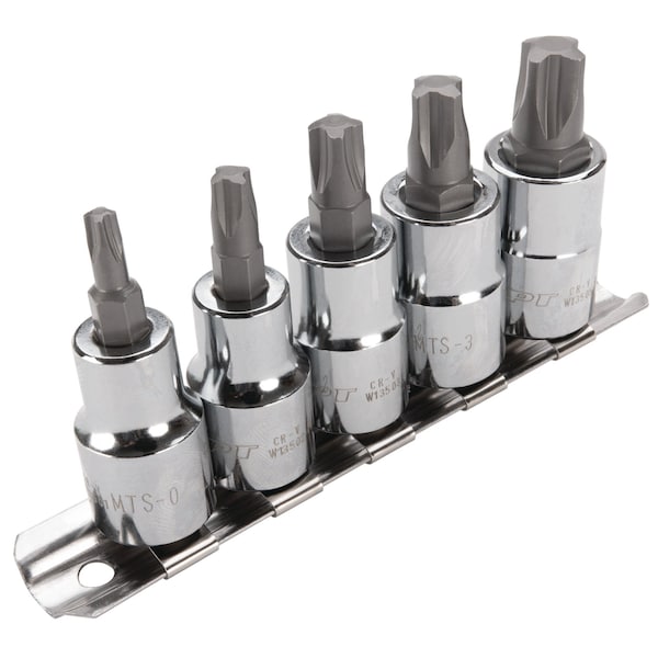 Performance Tool 5-Pc Mortorq Bit Socket Set, W13500 W13500 - main