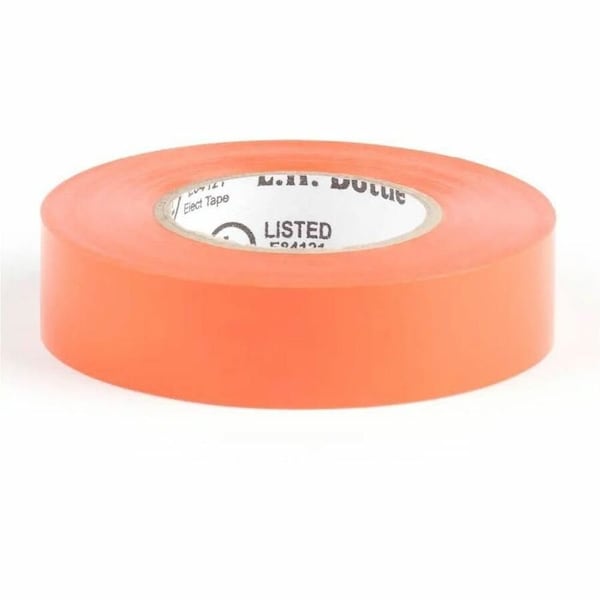 Dottie L.H. Dottie 3/4'' x 60' Orange Electrical Tape, 10PK 360ORG - main