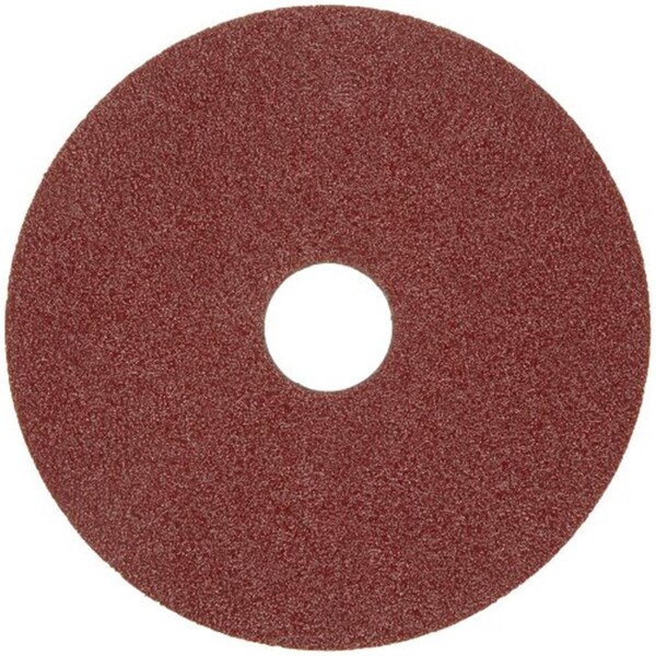 Norton Co 57279 5 x 0.88 in. 60X Fiber Backing Aluminum Oxide Disc, 25PK 666233572792 - main