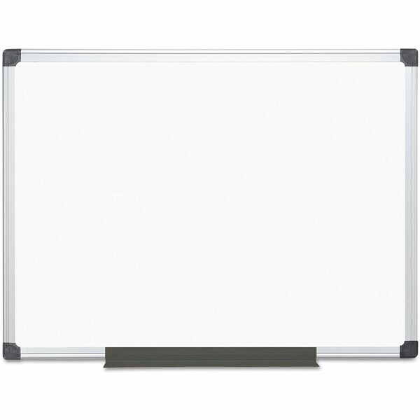 Bi-Silque MasterVisi, Value Lacquered Steel Magnetic Dry Erase Board, 36 X 48, White, Aluminum Frame MA0507170 - main