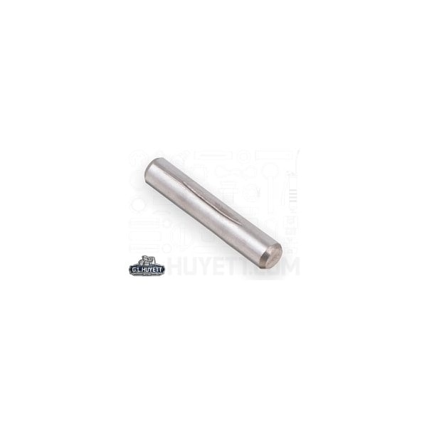 Huyett Type E Grooved Pin, 300 Stainless Steel, 0.188 in Dia x 0.185 in Small End Dia x 1.000 in Length GPS-0187-1000-E - main