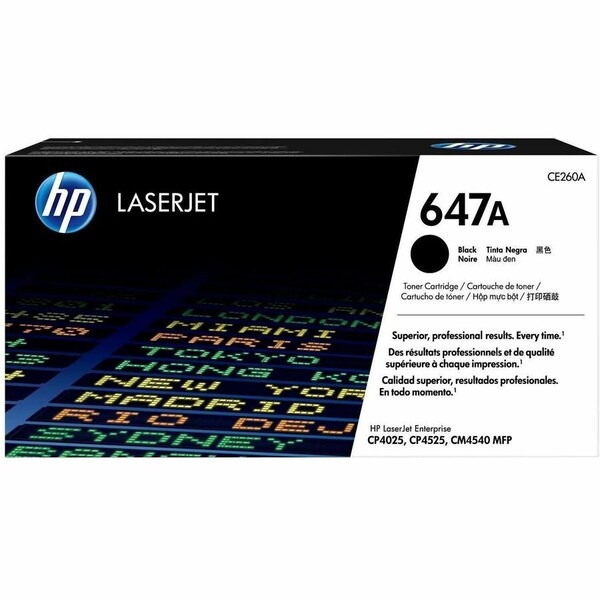 Hp Toner Cartridge, Black CE260A - main