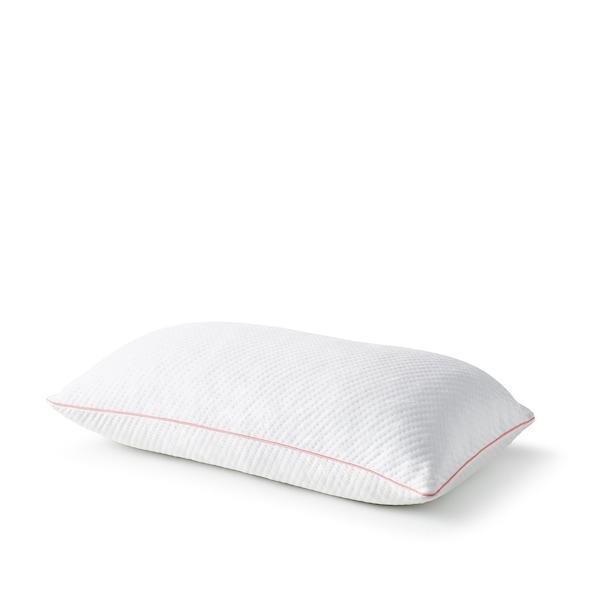 Homeroots Polyester Gel Memory Foam Medium King Size Bed Pillow 523829 - main