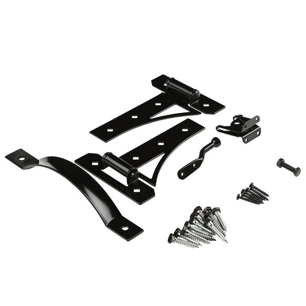 National Hardware V8430 Blk Gate Kit N109-314 - main