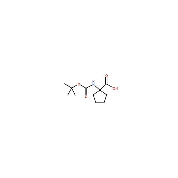Ak Scientific 1-N-Boc-Aminocyclopentanecarboxylic acid (5g), CAS 35264-09-6 X3160-5g - main