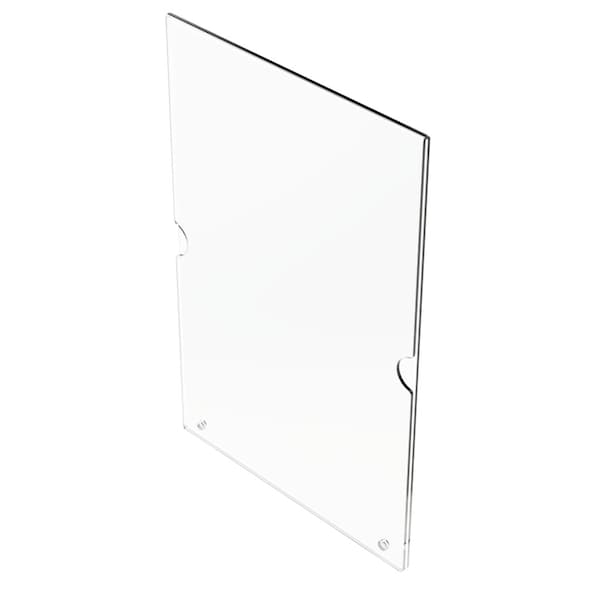 Origin Dispensing Solutions Sign Holder-Vertical-PETG-Clear SN10X01CL - main