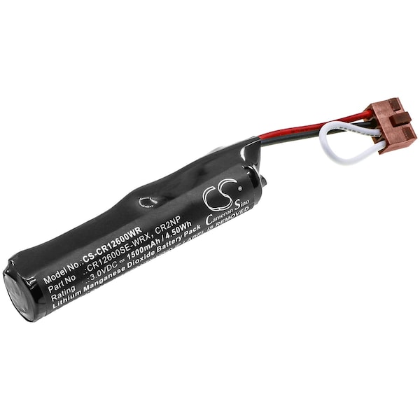 Ilc Replacement PLC Backup Battery, 3.0V, 2.6Ah MODICON CR12600SE-WR BATTERY - main
