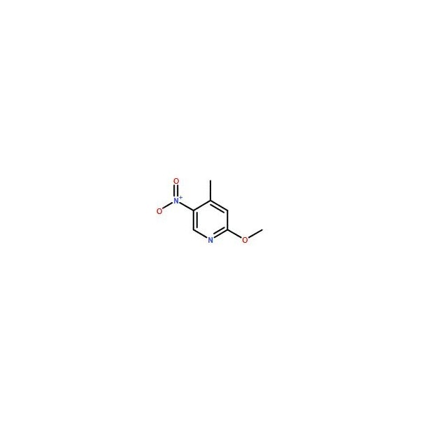 Ak Scientific 2-Methoxy-5-nitro-4-picoline (5g), CAS 6635-90-1 K086-5g - main