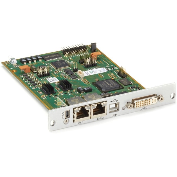 Black Box BLACK BOX Modular KVM Extender Transmitter - Single-Monitor, DVI-D, 2 USB-HID, 1G, 2 Redundant CATx ACX1MT-DHID-2C - main