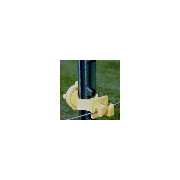 Zareba Screw-On Insulator, Aluminum/Polywire/Steel, Polyethylene, Yellow ITSOY-Z - main