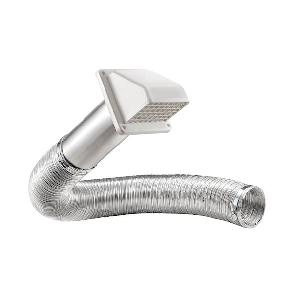 Lambro 316WUL Preferred Hood Vent Kit, 1-Piece, For Gas and Electric Dryer Installations 316WUL - main