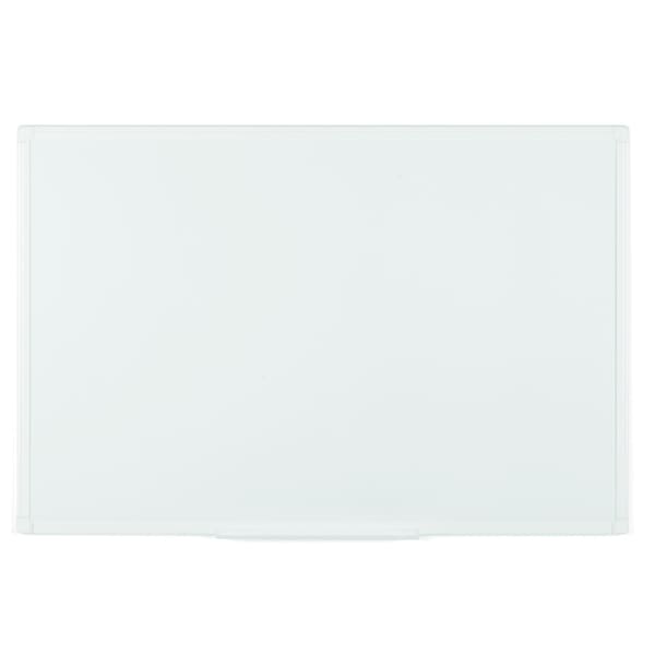 Mastervision Anti-Microbial Magnetic Steel Dry-Erase, 24" X 36", White Alm Frame BMA0307226 - main