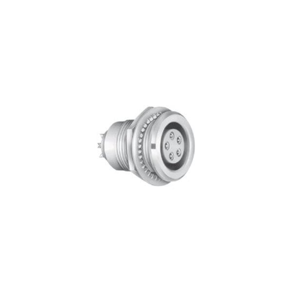 Lemo 0B Data Connector - 4-pin Proprietary Connector Female - Chrome Plated EGG0B304CYM - main
