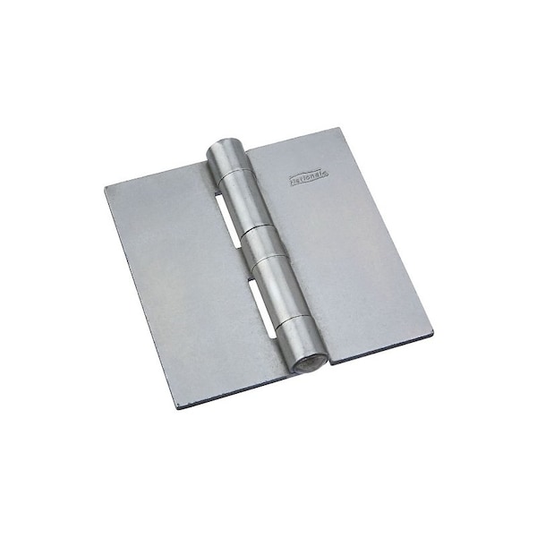 National Hardware 560 Series N279-912/N147-777 Door Hinge, 3-1/2 in W Door Leaf, 3-1/2 in H Door Leaf, Steel, Plain N273-912 - main