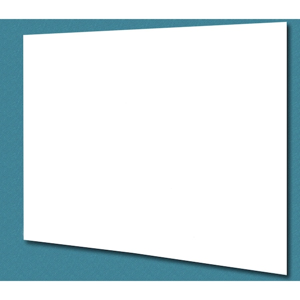 Aarco ClearVision Z-Bar Mounting Magnetic Glass Markerboards 6mm Magnetic 36"x48" 6WGBM3648Z - main
