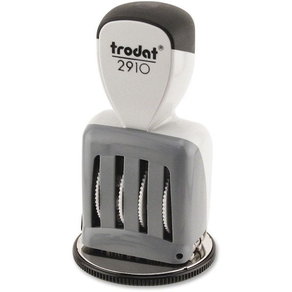 U.S. Stamp & Sign Trodat Round Stamp, Time and Date Received, Conventional, Two-Inch Diameter T2910 - main