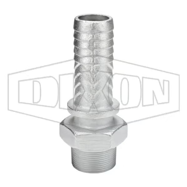 Dixon Boss Stem, 1-1/2 in, MNPT x Hose Shank, Iron MS21 - main