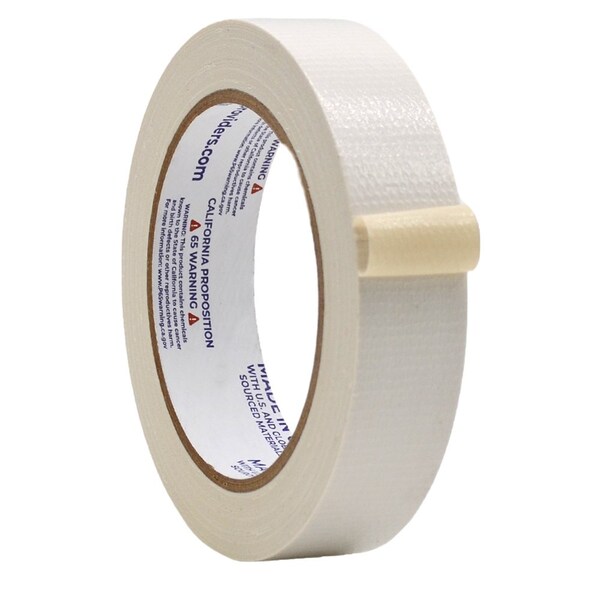 Wod Tape DTC10 Industrial Grade Duct Tape Yellow 1 in. x 60 ft., 48PK WOD DTC10-01000-48-60-YEL - main