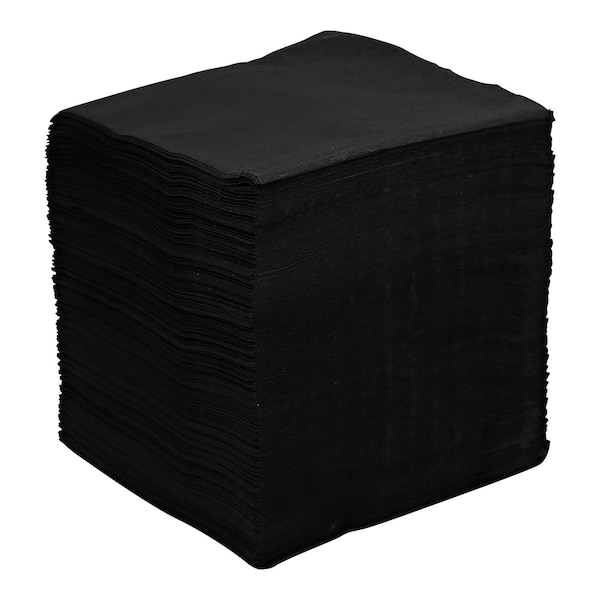 Empress Beverage Napkin 9 x 9, Black, 2-Ply, 1000PK BN 4250BLK - main