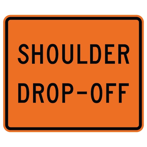 Sign Solutions Usa 18 in Height, 24 in Width, Aluminum, Horizontal Rectangle DUS08DFO2418W8-17P - main